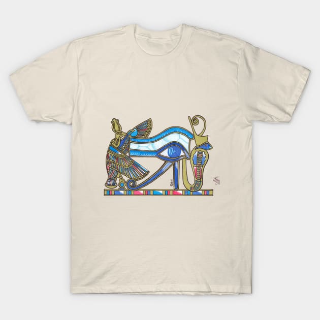 Eye of Horus T-Shirt by BeritValk